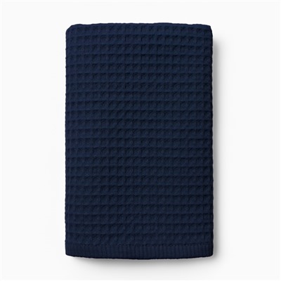Полотенце вафельное LoveLife Waffle blue, 50×100 см, 100% хлопок
