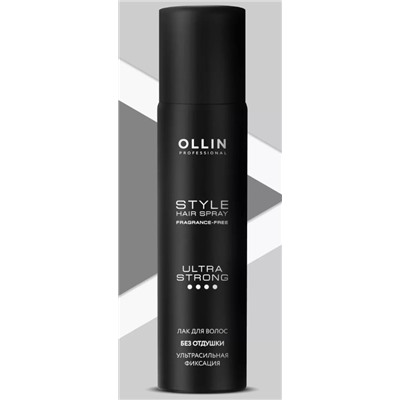 Ollin style лак д/в ультрас. 400 мл