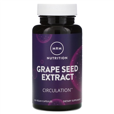 MRM, Nutrition, Grape Seed Extract, 100 Vegan Capsules