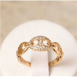 Кольцо позолота  Н01-8901 размер 17  17,5 18 18,5 19