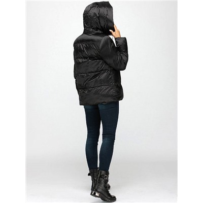 VS190128 черн Пуховик женский (40-48)