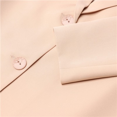 Пиджак женский MINAKU: Casual Collection, песочный, размер 44