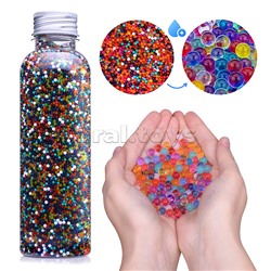 Пули водные, цвет микс, 7-8 мм, в бутылке