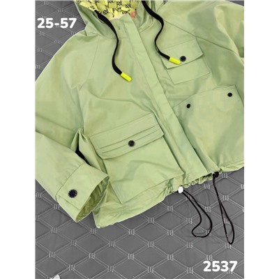 Ветровка 2537 зеленый