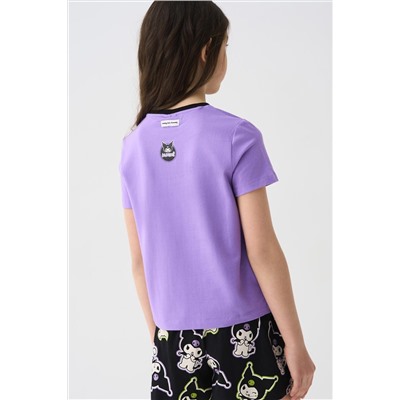 Фуфайка трикотажная для девочек (футболка) PLAYTODAY, 1243266