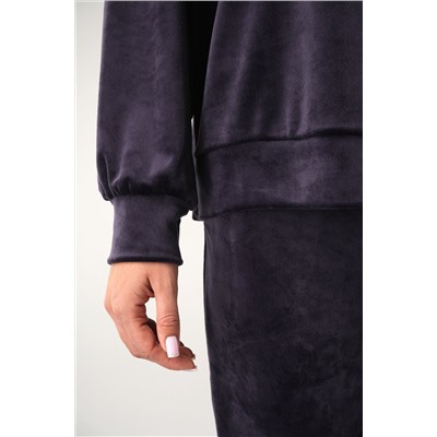 Женский велюровый костюм оверсайз Happyfox