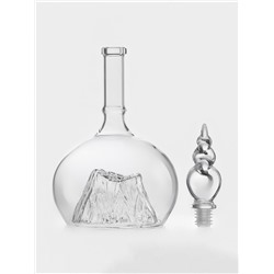 Штоф «Гора», 500 мл, стекло, прозрачный