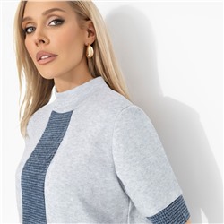 Водолазка вискозная, Фирменное приветствие (серая)