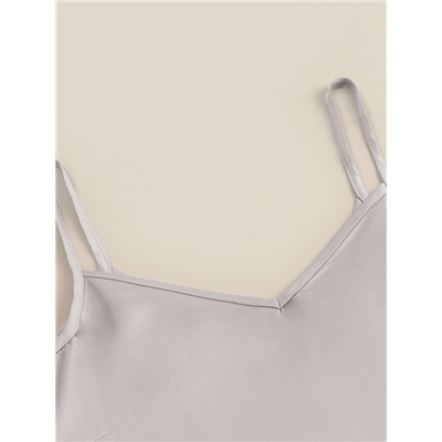 Сорочка ночная женская SL HOME Tensel Home, размер 40-42, серая