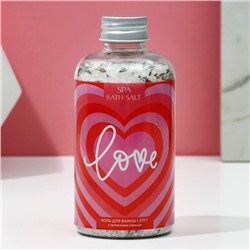 Соль для ванны Love, 370 г, Чистое счастье