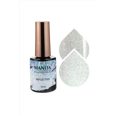 Manita Professional Гель-лак для ногтей светоотражающий / Reflective №09, 10 мл KRISTALLER, 1112255