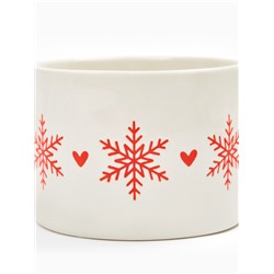 Кружка новогодняя керамическая «Зимняя романтика», 320 мл, ручная работа