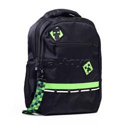 Рюкзак "Basic Style-Пиксель" 41х30х15см., полиэстер, светоотраж. 2 отделения, 3 кармана