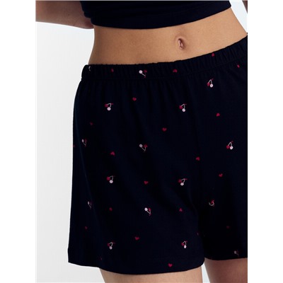 КОМПЛЕКТ ЖЕНСКИЙ (ДЖЕМПЕР, ШОРТЫ) 592325