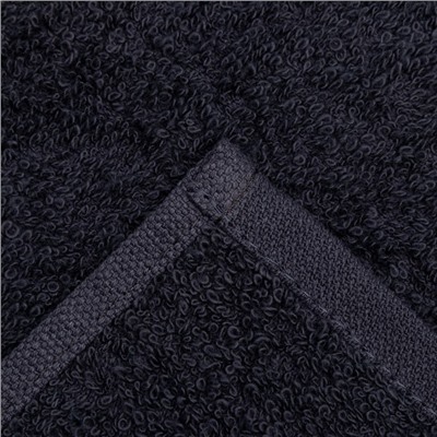 Полотенце махровое для тренировок LoveLife Active 50×100 см, цвет чёрный, 100% хлопок, 360 г/м²