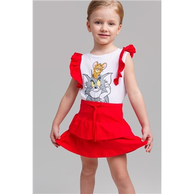 Комплект (Майка+Юбка-шорты) PLAYTODAY, 1121406