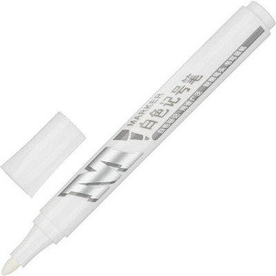 Маркер перманентный 1мм БЕЛЫЙ 1784465 M&G