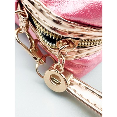 Sunflower Косметичка-пенал женская 375, тиснёная, розовый 7529