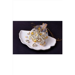 Набор бижутерии 3в1: Бусы жемчуг длинные сотуар 120см(60)+жемчужные пусеты + Подарок, в подарочном мешочке НАТАЛИ, 1131006