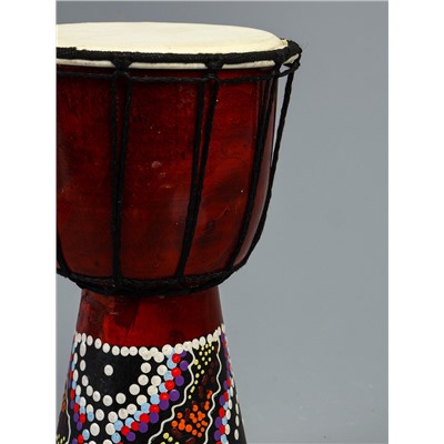 УЦЕНКА Сувенирный музыкальный инструмент «Барабан Джембе» 25×14×14 см МИКС
