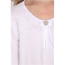 Джемпер Виринея длинный рукав детский (Белый)