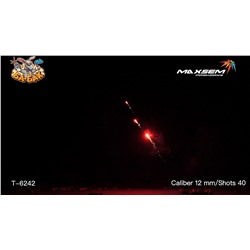 Римские свечи T-6242 Волшебная свеча 40 / MAGIC CANDLE 40 (0,3" х 40)