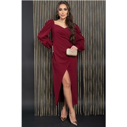 Платье праздничное Ионами (бордовое) П14416-13М