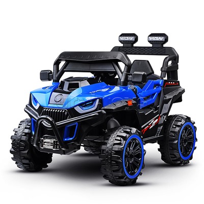 Электромобиль "Багги" с р/у управлением, четырехколесный (синий)
