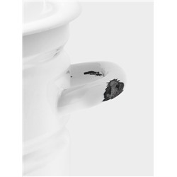 УЦЕНКА Кастрюля 10 л цил б/деколи (белая)