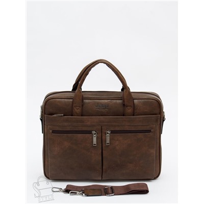 Портфель мужской 1795-01 coffee Jeep