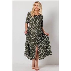 Платье  5915/110/Оливковый