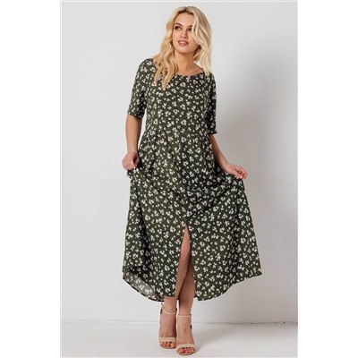 Платье  5915/110/Оливковый