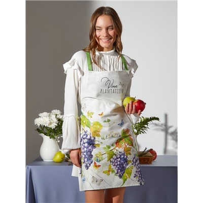 Фартук «Этель» Vine plantation 60×70 см см, 100% хлопок, саржа 190 г/м²