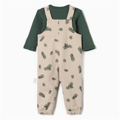 Костюм детский (боди, комбинезон) «Крошка Я. Еловые веточки», рост 68-74 см
