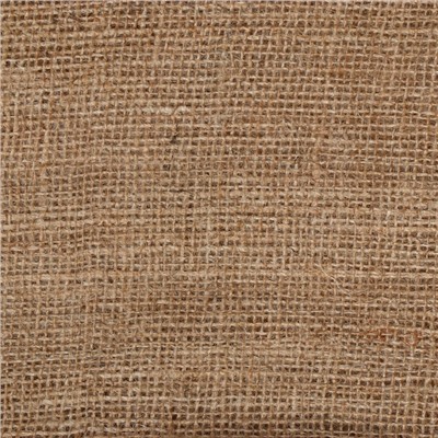 Мешок джутовый, 50×69 см, плотность 260 г/м², плетение 46×34 нити, с завязками