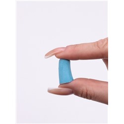 Беруши, 2.5×1 см, набор - 10 пар, в футляре, голубые