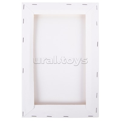 Холст грунтованный на подрамнике "Аква-колор" Изостудия 100% хлопок 20х30 см 260 г/кв.м мелкозернистый