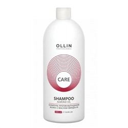 Ollin Шампунь для против выпадения волос с маслом миндаля / Care, 1000 мл 8471