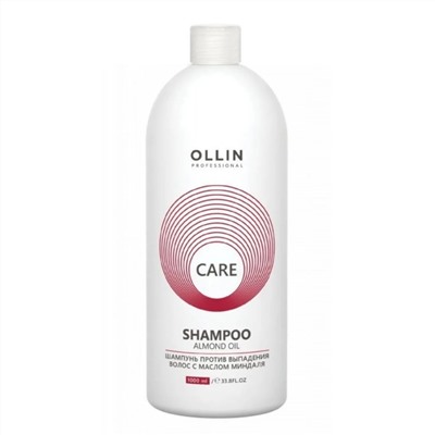 Ollin Шампунь для против выпадения волос с маслом миндаля / Care, 1000 мл 8471