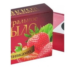 Мыло фруктовое Клубника со сливками