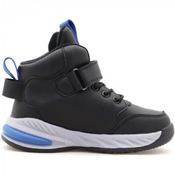 25113-2 черн/син Ботинки деми для мальчиков (27-32)/8