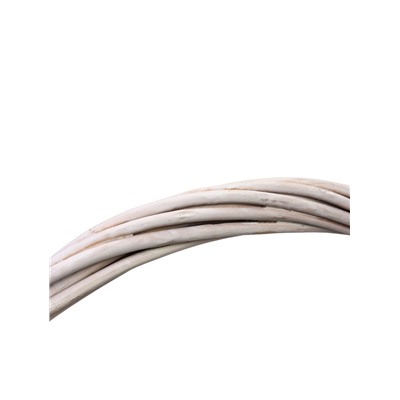 Корзина плетёная для хранения Kask, из лозы, с ручкой, белая, набор 5 шт.