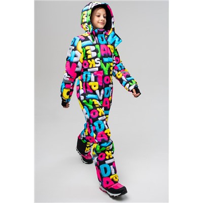 Комбинезон текстильный с полиуретановым покрытием для девочек PLAYTODAY, 1226850