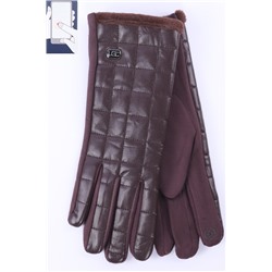 Перчатки жен. LuMeiJia F-2 иск.кожа/сенсор