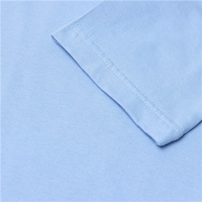 Футболка детская MINAKU: Basic line, голубая, рост 104 см