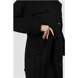 01-11950 Пальто женское демисезонное (пояс)