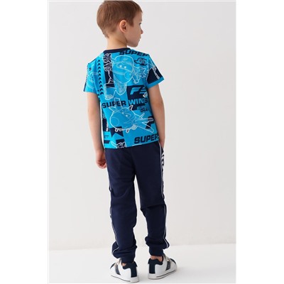 Брюки трикотажные для мальчиков PLAYTODAY, 1239633