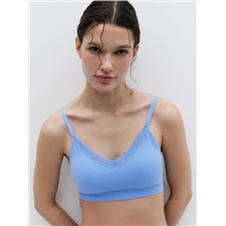 Minimi Топ Mi 1011S French Chic Майка "Топ" (топ на тонких бретелях с вкладышами), PA