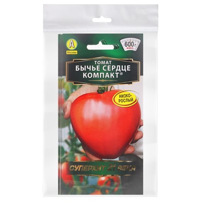 Набор семян Томат "Бычье сердце", компакт, детерминантный, 5 шт.