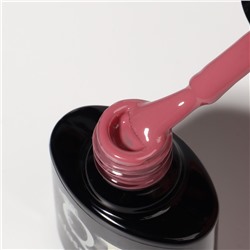 Гель лак для ногтей, однотонный, трехфазный, 8 мл, LED/UV, розовый (87)